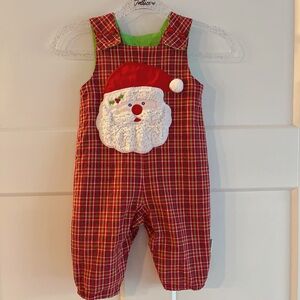 Bailey Boys Reversible Holiday Overall Size 18-24months